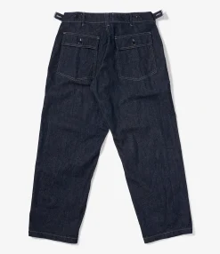 Fatigue Pant - Indigo 12oz Denim