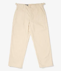 Fatigue Pant - Natural Cotton Heavy Basketweave