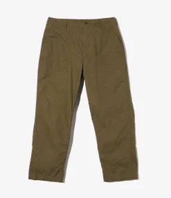 Fatigue Pant - Olive Coated Cotton Cloth