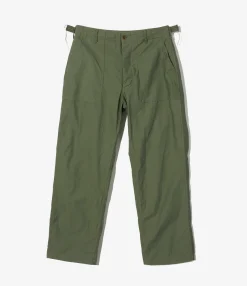 Fatigue Pant - Olive Cotton Reverse Sateen