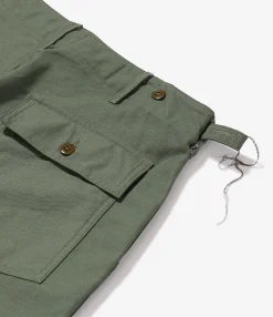 Fatigue Pant - Olive Cotton Reverse Sateen
