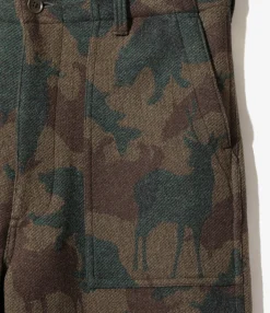 Fatigue Pant - Olive/Brown - W/N Animal Camo Jq.