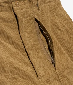 Fatigue Short - Khaki 14W Corduroy