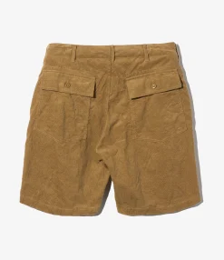 Fatigue Short - Khaki 14W Corduroy