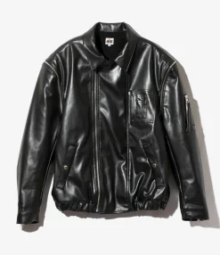 FAZ Jacket - Black - Synthetic Leather