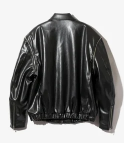 FAZ Jacket - Black - Synthetic Leather