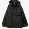 Field Coat - Black - C/N Oxford Cloth