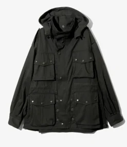 Field Coat - Black - C/N Oxford Cloth