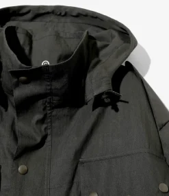 Field Coat - Black - C/N Oxford Cloth