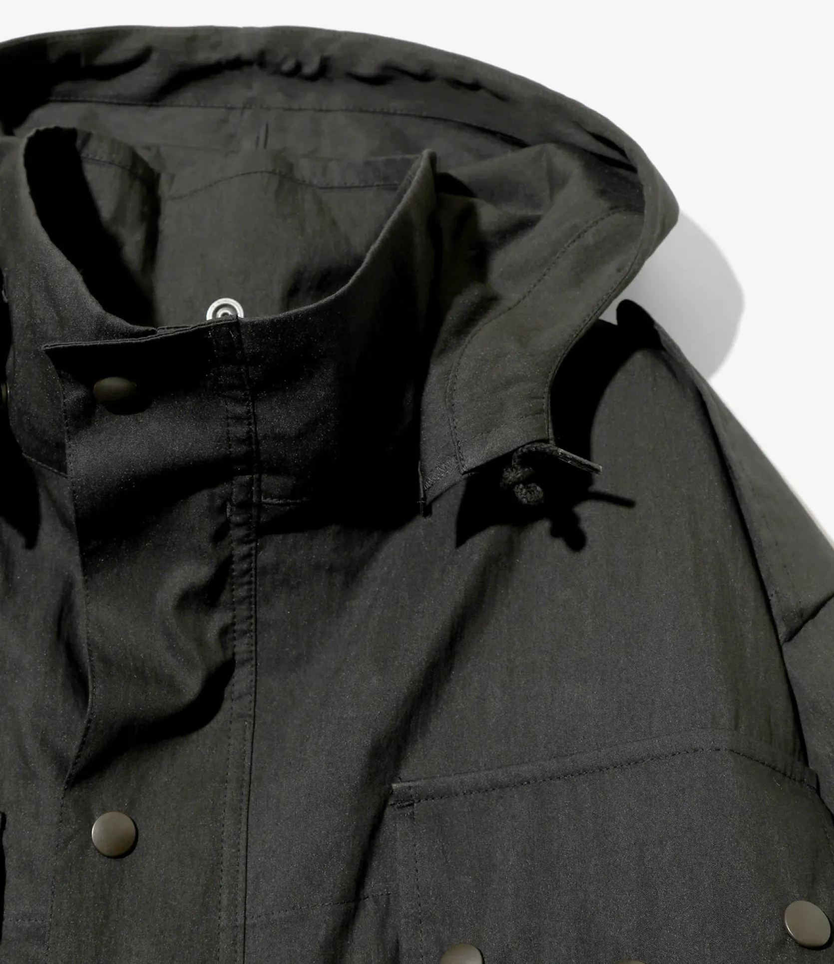 Field Coat - Black - C/N Oxford Cloth