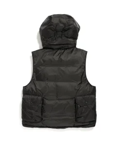 Field Down Vest - Black - Aurora Light