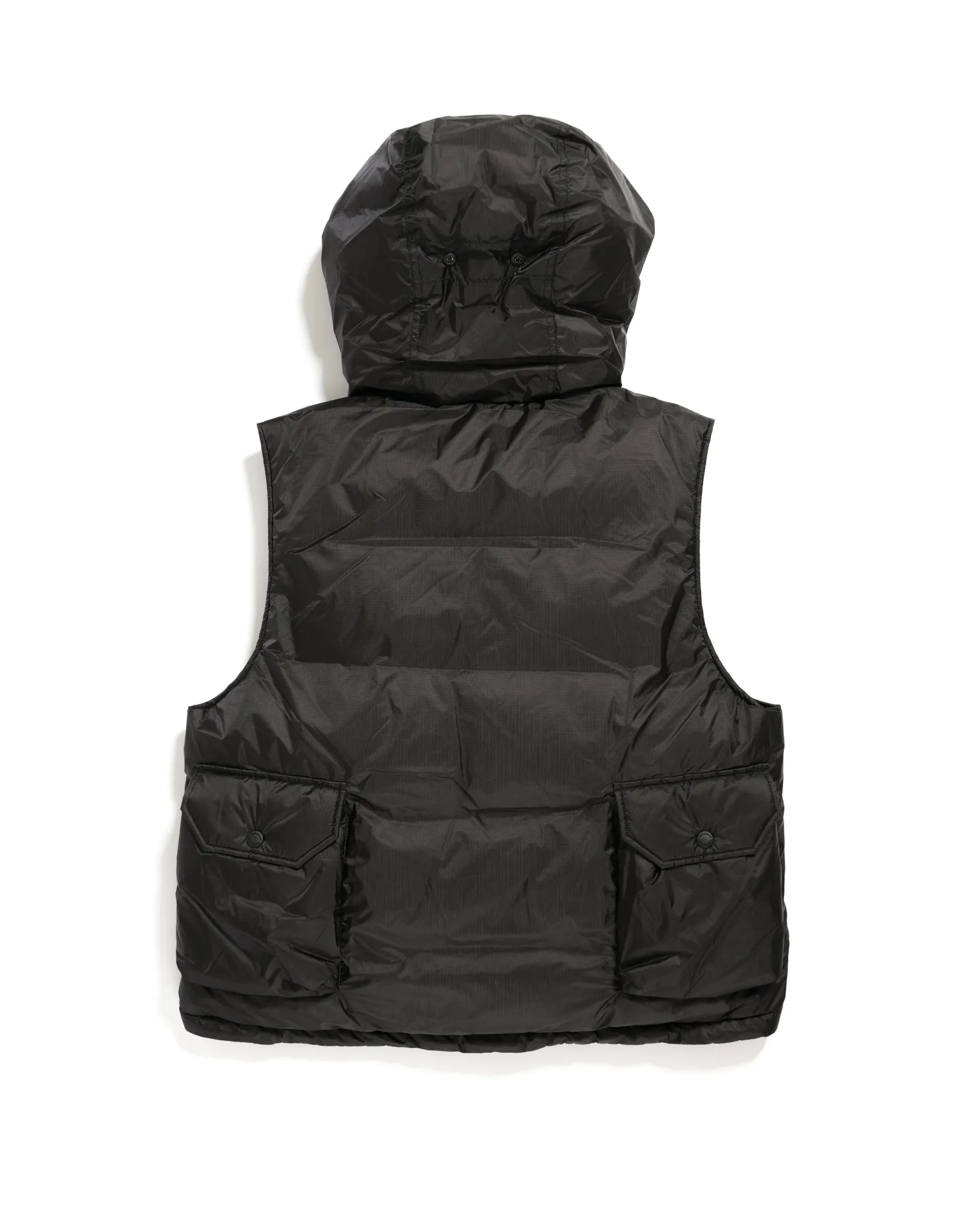 Field Down Vest - Black - Aurora Light