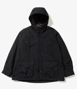 Field Parka - Black Nylon 3 Layer Cloth