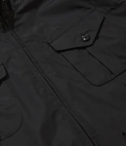Field Parka - Black Nylon 3 Layer Cloth