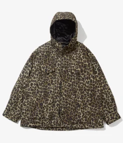Field Parka - Brown Nyco Leopard Print