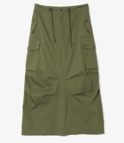 Field Skirt - Olive - C/N Oxford