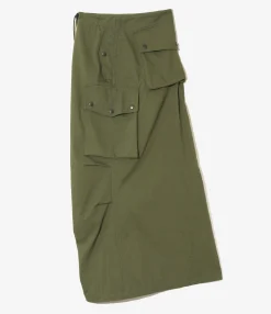 Field Skirt - Olive - C/N Oxford