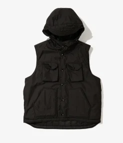 Field Vest - Black Nyco Twill