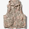 Field Vest - Brown Polyester Leopard Print