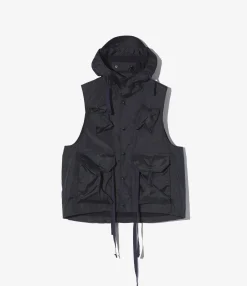 Field Vest - Dk. Navy 3 Layers Nyco Cloth