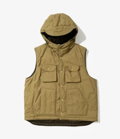 Field Vest - Khaki Nyco Twill