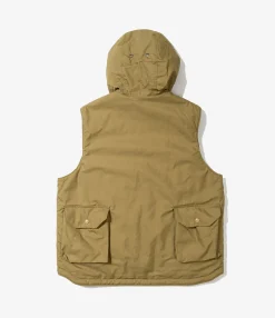 Field Vest - Khaki Nyco Twill