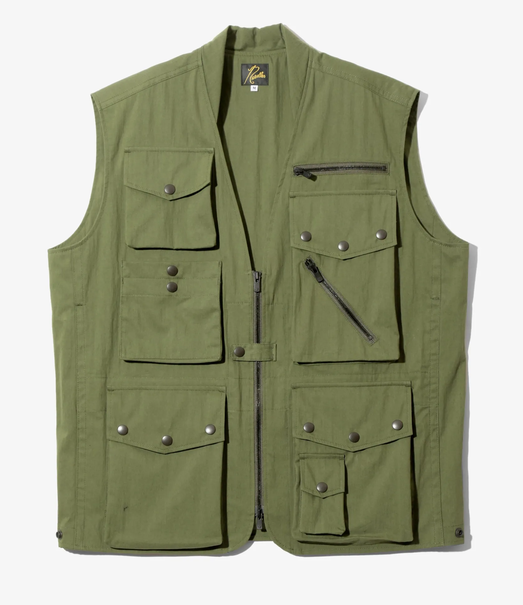 Field Vest - Olive - C/N Oxford Cloth