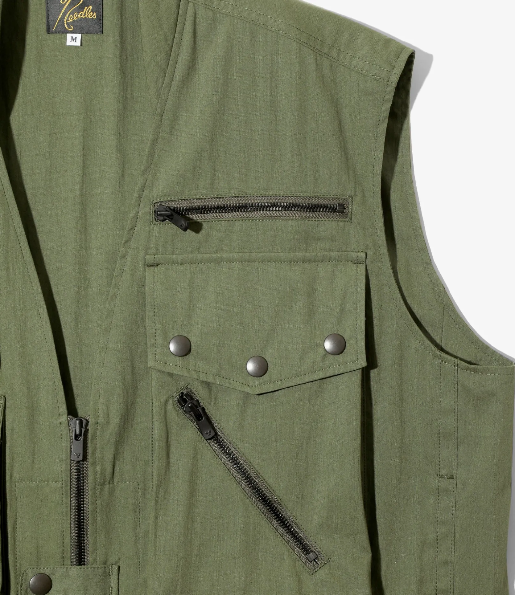 Field Vest - Olive - C/N Oxford Cloth