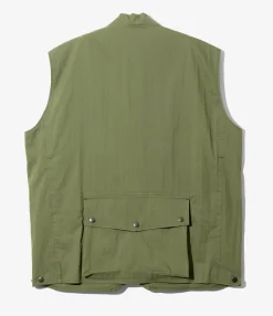 Field Vest - Olive - C/N Oxford Cloth