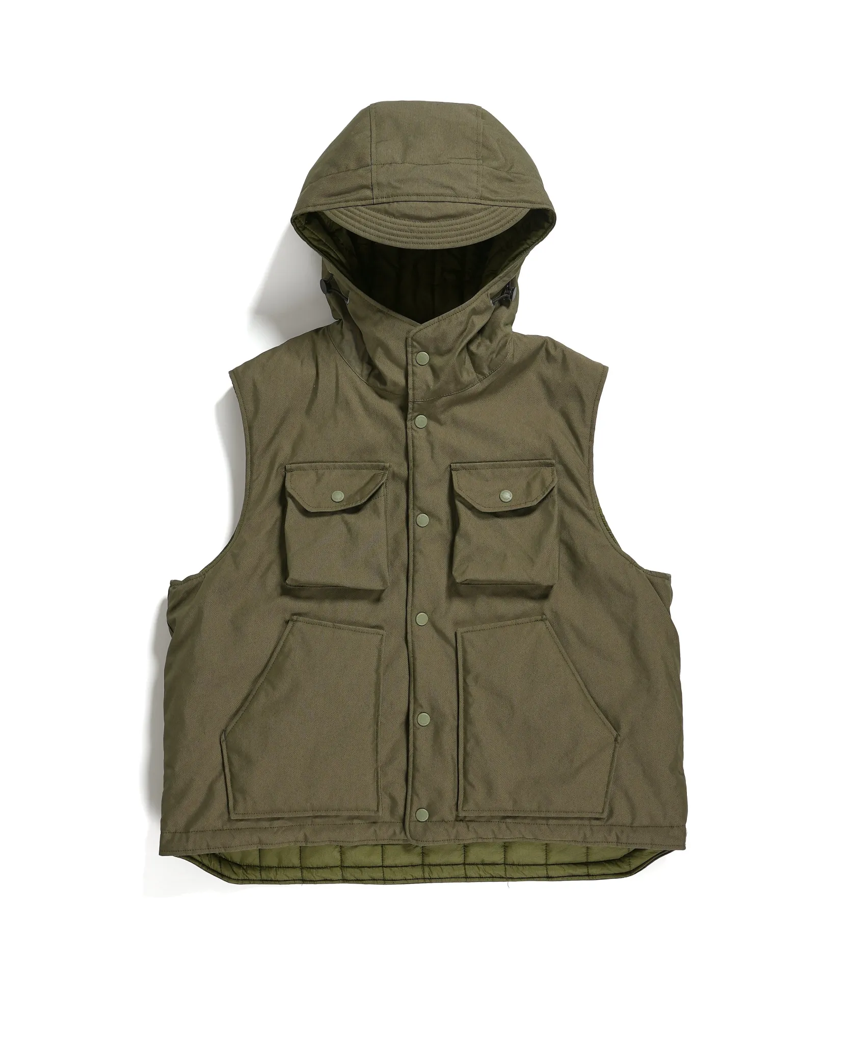 Field Vest - Olive CP Weather Poplin