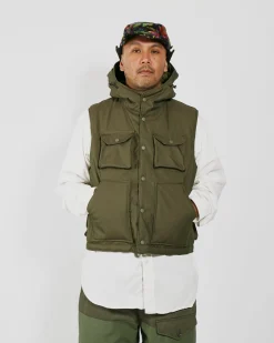 Field Vest - Olive CP Weather Poplin