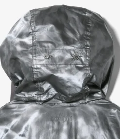 Field Vest - Silver Nylon Shadow Print