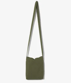 Flapped Bag - Olive - C/N Oxford