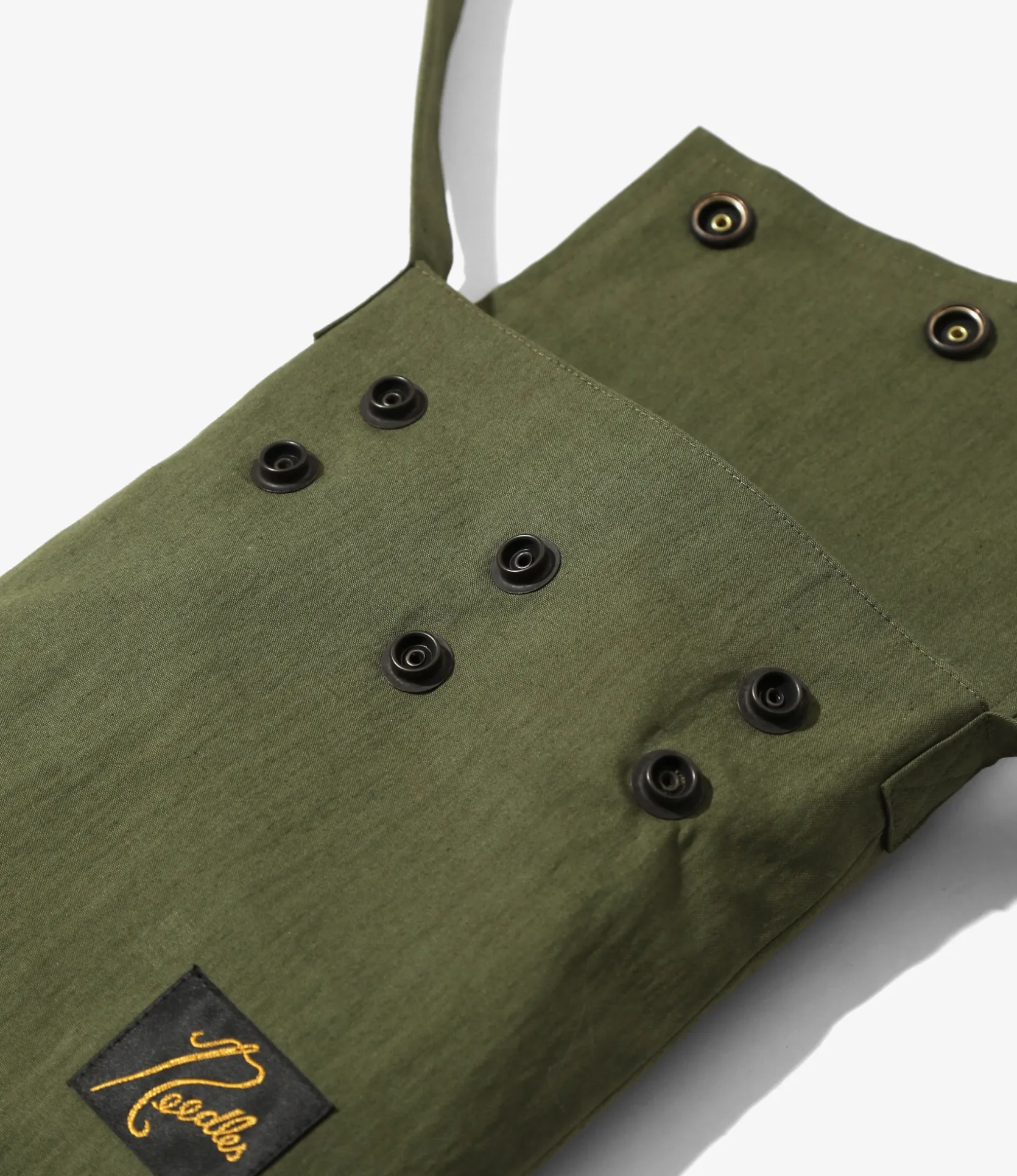 Flapped Bag - Olive - C/N Oxford