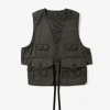 Fowl Vest - Black PC Denim