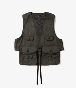 Fowl Vest - Black PC Denim