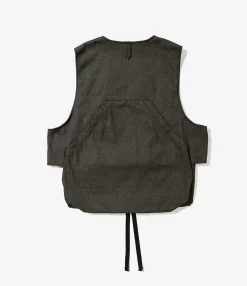 Fowl Vest - Black PC Denim