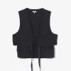 Fowl Vest - Dk. Navy Tropical Wool