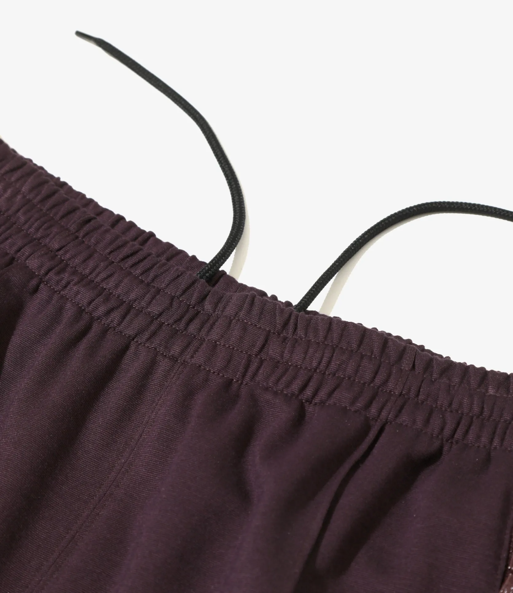 Fringe Boot-Cut Track Pant - Purple - Rayon Jersey