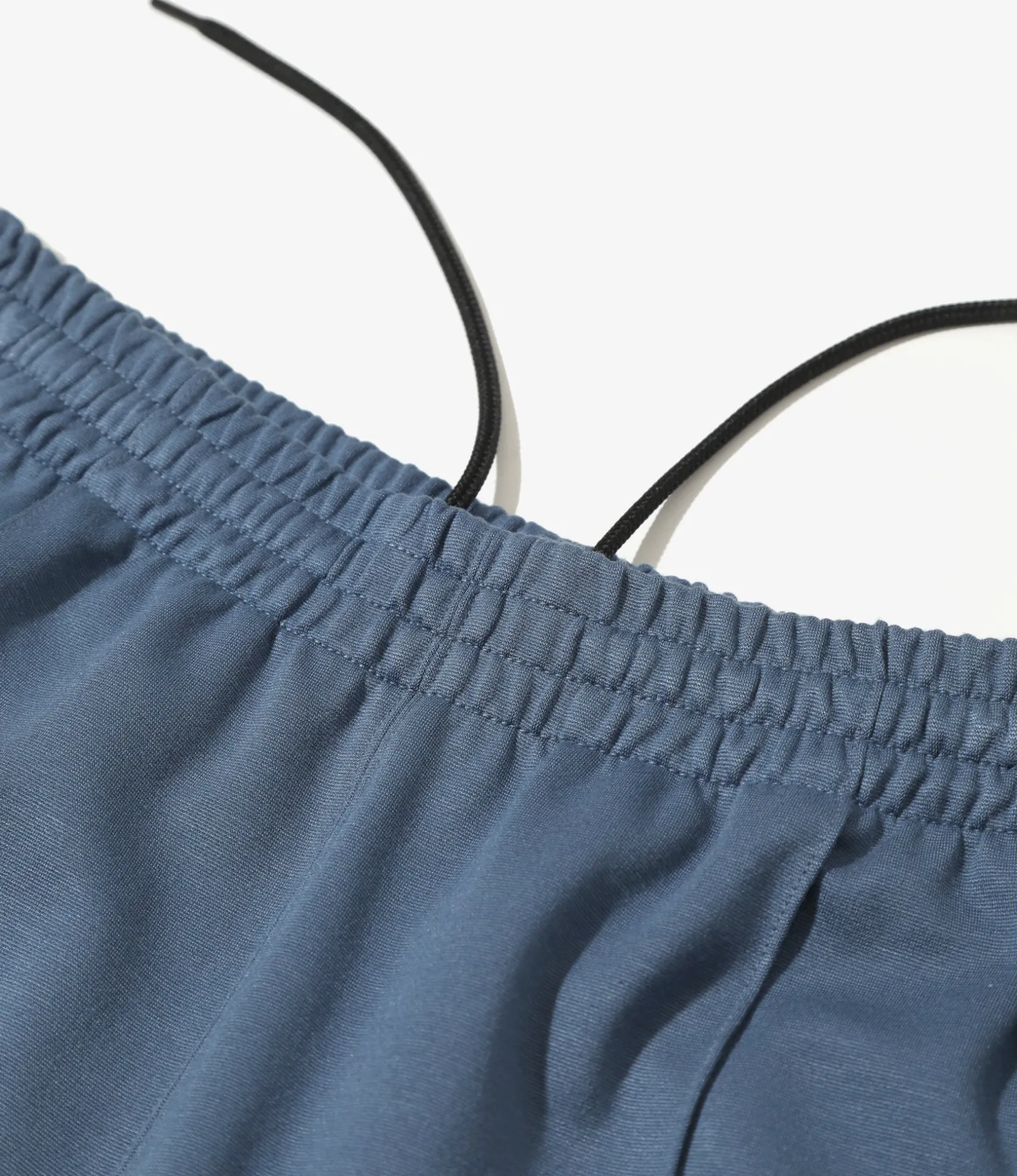 Fringe Boot-Cut Track Pant - Slate Blue - Rayon Jersey