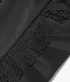 Fringe Boot-Cut Track Pant - Black - PE/TA Bright Jersey