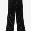 Fringe String Easy Pant - Black - TA/PE Velour