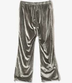 Fringe String Easy Pant - Charcoal - TA/PE Velour
