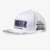 F.V. Racing Cap - White - Cotton Twill