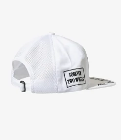 F.V. Racing Cap - White - Cotton Twill