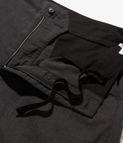 Ghurka Pant - Charcoal Tropical Wool