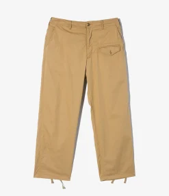 Ghurka Pant - Khaki Cotton Superfine Poplin