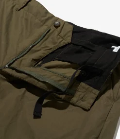 Ghurka Pant - Olive Coated Cotton Cloth