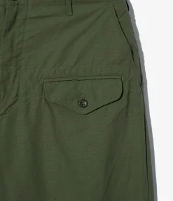 Ghurka Pant - Olive Cotton Ripstop
