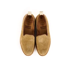 Golf Loafer - Beige Suede